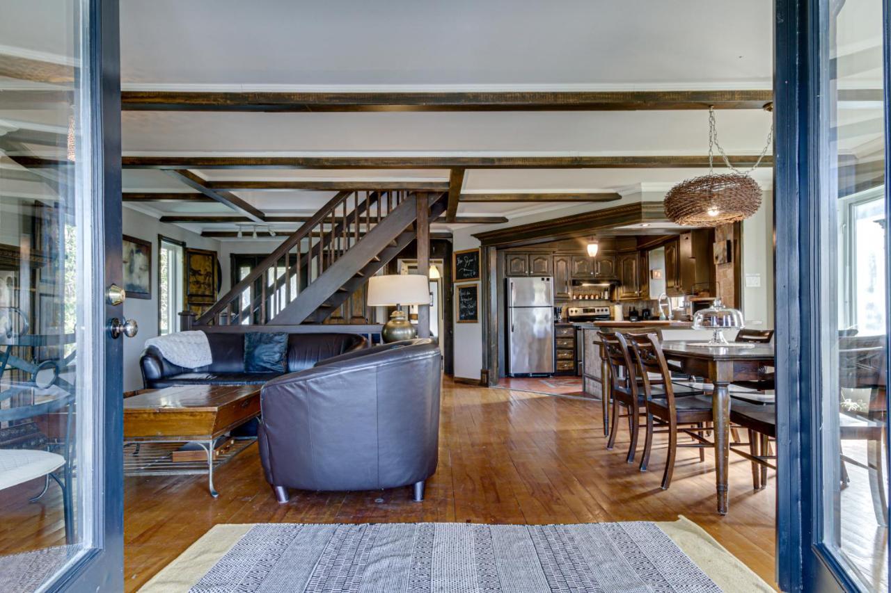 Le Petit Manoir Spa Et Vue Sur Riviere St Maurice Grandes Piles Exterior foto